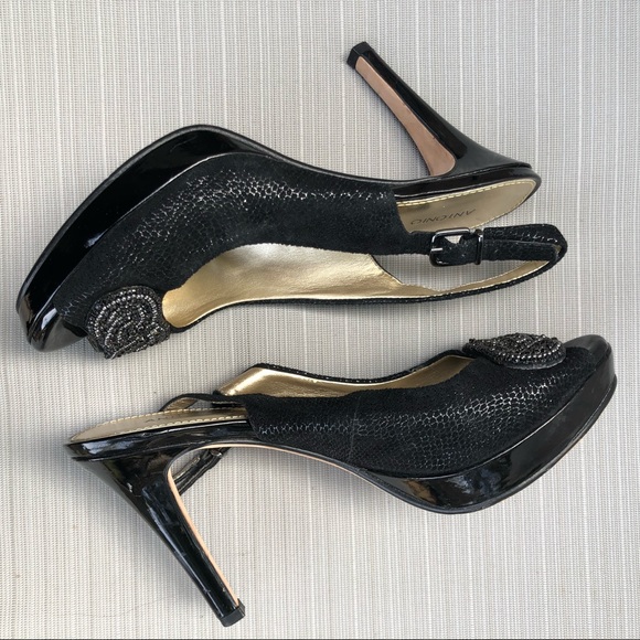 ANTONIO MELANI Shoes - Antonio Melani Black Evening Heels